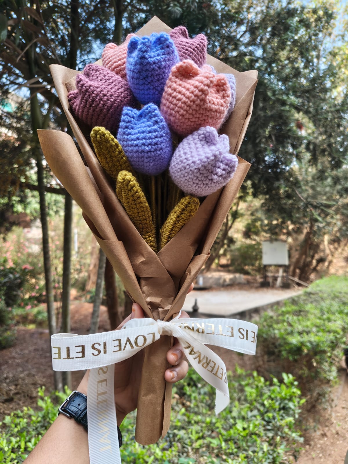 Crochet Bouquets