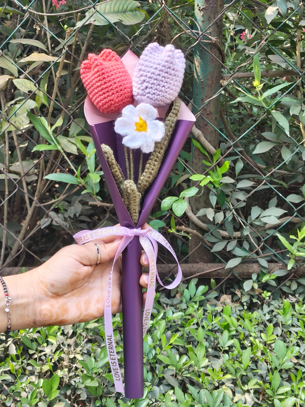 Set of flowers